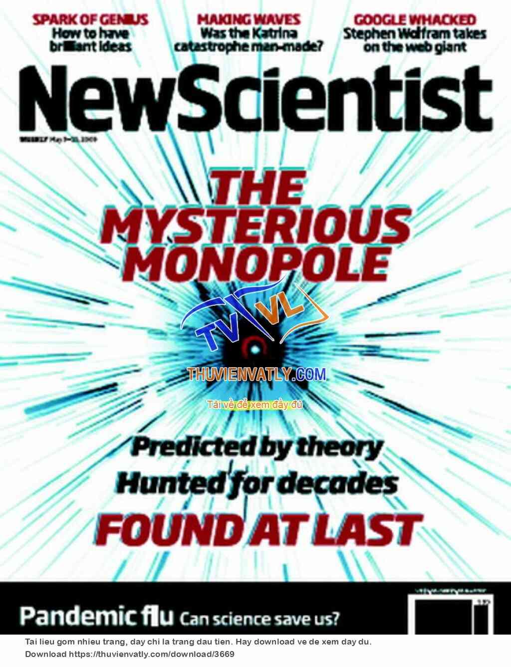 New Scientist -  May 9 2009