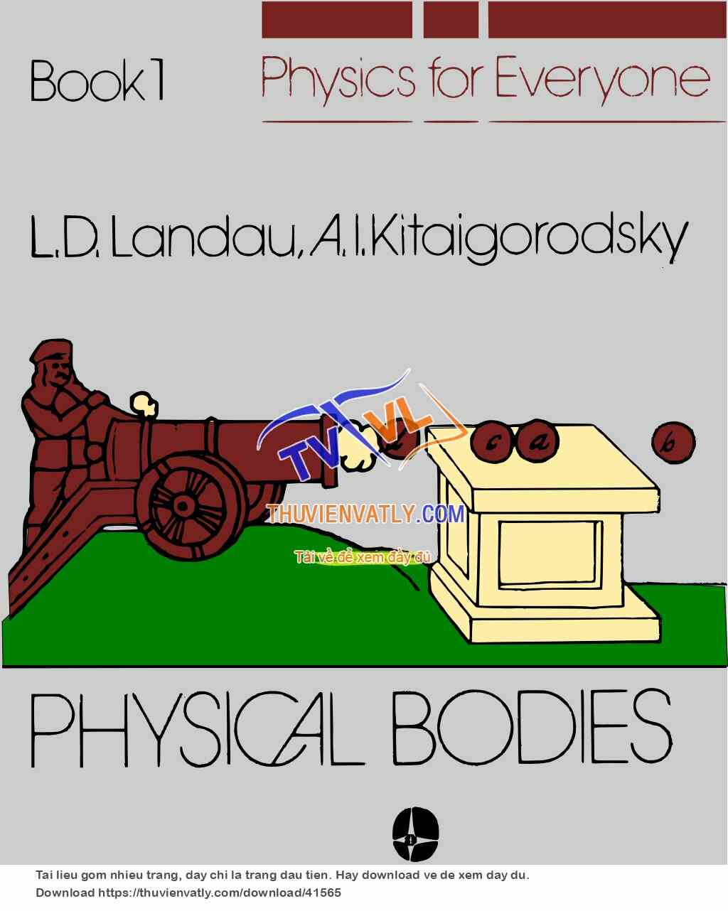 Physics for Everyone - Book 1 - Physical Bodies