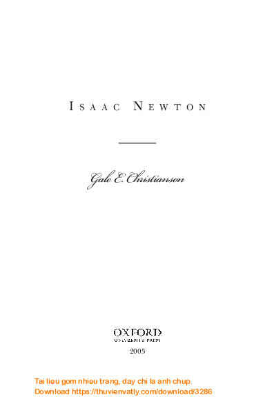 Isaac Newton: Lives and Legacies