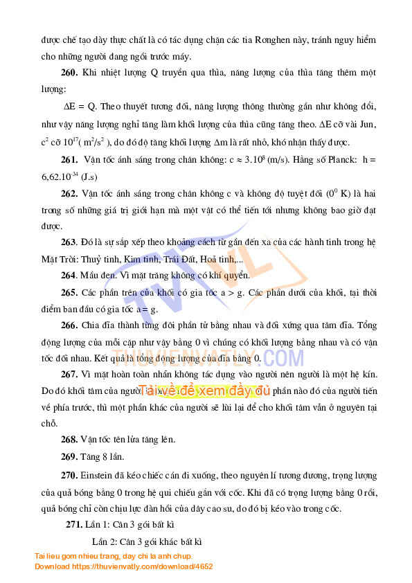 Tuyển tập 280 câu hỏi định tính (Nguyễn Quang Đông)