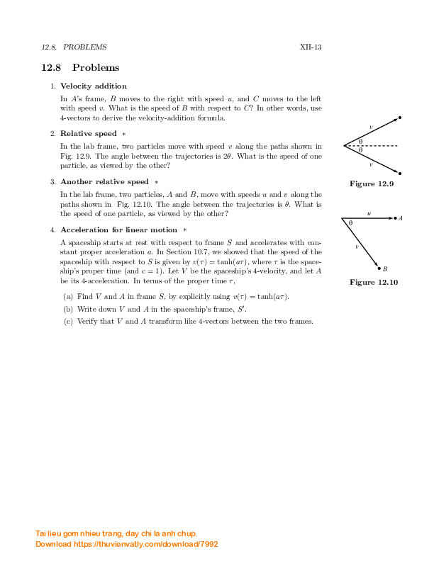 Introduction to Classcical Mechanics - Chapter 12