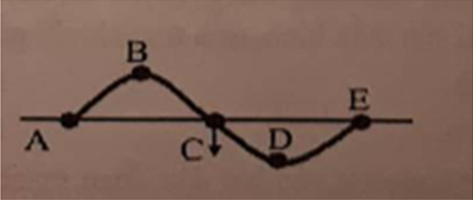 Một sóng ngang truyền trên một sợi dây có tần số f = 20Hz. Biết tốc độ truyền sóng là 320cm/s, biên độ 10 cm.  Tại một thời điểm t nào đó, dây có dạng