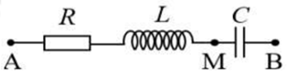 Đặt điện áp u=U2cos(2πft) (U không đổi, f thay đổi được) vào hai đầu đoạn mạch R, L, C mắc nối tiếp như hình vẽ bên. Khi f=f1=40Hz thì điện áp u trễ pha