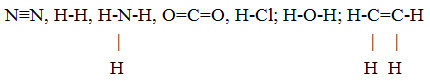 Trả lời:

Các chất chỉ chứa liên kết đơn là: H2, NH3, HCl, H2O

ần à: A