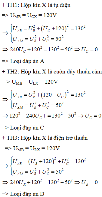 Phương pháp: Sử dụng công thức tính điện áp hiệu dụng

 Cách giải: