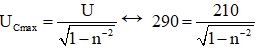 + Từ giả thuyết, ta có

  → n = 1,45.

Với

V