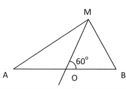 - M dao động với biên độ cực đại khi: MA – MB = kλ

- Vì M nằm trên đường thẳng D nên: