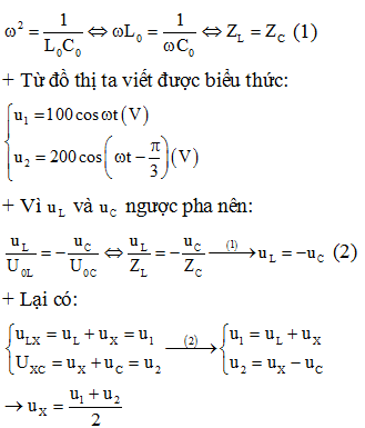 + Theo đề ta có:

+ Thay số ta có:

    

 .