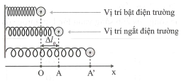 Một con lắc lò xo nằm ngang gồm vật nặng có khối lượng 100 g (ảnh 1)