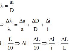 Đáp án   A

Bước sóng

 

= 0,07875 = 7,875%.

 