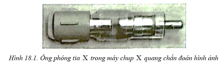 Câu 18.4 SBT Vật lí 11 trang 35.  Khoảng cách giữa hai cực của ống phóng tia X   (Hình 18.1) bằng 2cm , hiệu điện thế giữa hai cực là 100kV . Cường độ