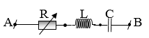 Cho đoạn mạch xoay chiều như hình vẽ: 

Biết L=1πH;C=10−34πF. Đặt vào hai đầu đoạn mạch một hiệu điện thế: UAB=752cos100πV. Công suất trên toàn mạch là