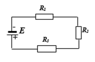 Cho mạch điện như hình vẽ trong đó có nguồn điện có suất điện động E = 12V và điện trở trong có điện trở rất nhỏ, các điện trở mạch ngoài R1 = 3Ω, R2 = 4Ω