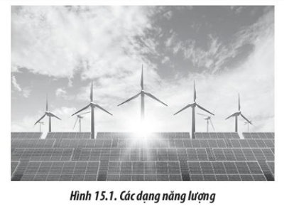 Dạng năng lượng không được thể hiện trong Hình 15.1 là: