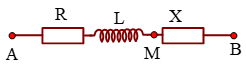 Đặt điện áp u=U0cosωt ( U0 và  ω không đổi) vào hai đầu đoạn mạch AB như hình vẽ. Điện áp hai đầu đoạn mạch AB sớm pha 300 so với cường độ dòng điện trong
