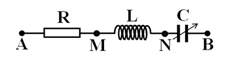 Đặt điện áp uAB=20cos(100πt+π/3) (V) vào hai đầu đoạn mạch AB như hình bên, trong đó tụ điện có điện dung C thay đổi được. Khi C=C0 thì cường độ dòng điện