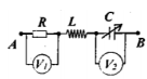 Đặt điện áp xoay chiều có giá trị hiệu dụng và tần số không đổi vào hai đầu đoạn mạch AB như hình bên, trong đó cuộn cảm thuần có  độ tự cảm L và tụ điện
