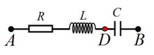 Đặt điện áp xoay chiều    vào hai đầu đoạn mạch AB gồm hai đoạn mạch AD và DB mắc nối tiếp. Đoạn AD gồm điện trở thuần R mắc nối tiếp với cuộn cảm thuần
