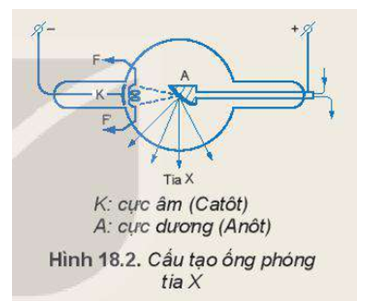 Để chuẩn đoán hình ảnh trong y học người ta thường sử dụng tia X (hay tia Rơn-ghen) để chụp X quang và chụp CT. Cho rằng vùng điện trường giữa hai cực