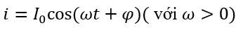 Dòng điện xoay chiều trong một đoạn mạch có cường độ là (ảnh 1)