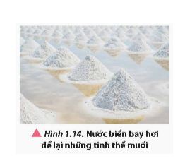 Dự đoán các yếu tố ảnh hưởng đến tốc độ bay hơi của nước trong Hình 1.14.