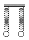 Hai con lắc lò xo giống hệt nhau được treo vào hai điểm ở cùng  độ cao, cách nhau 3 cm. Kích thích cho hai con lắc dao động điều hòa  theo phương thẳng