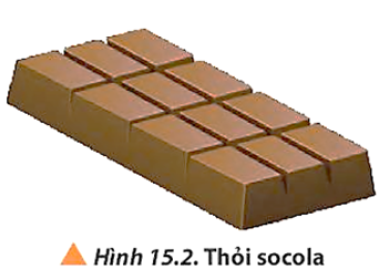 Một thỏi socola (Hình 15.2) có khối lượng 60 g chứa 280 cal năng lượng. Hãy tính lượng năng lượng của thỏi socola này theo đơn vị jun.