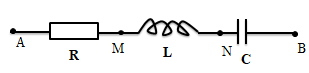 Sử dụng một nguồn điện xoay chiều có biểu thức điện áp là: , cấp cho một đoạn mạch điện gồm điện trở, tụ điện và cuộn cảm thuần mắc nối tiếp như hình vẽ.

Điện
