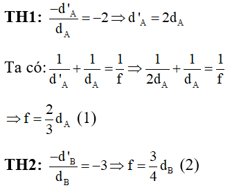 Từ (1) và (2) suy ra: