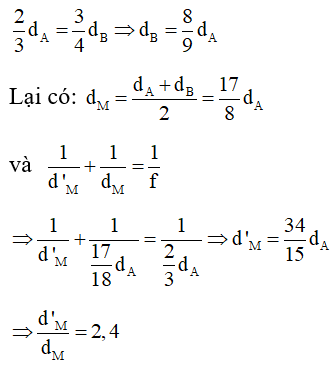 Từ (1) và (2) suy ra: