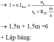 ü

+ Số bóng đèn là: N = n.m

Vậy số đèn tối đa là 4 bóng.