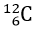 - Khối lượng hạt nhân  là:

   mc  = 12 - 6me  = 12 - 6.0,000549 = 11,9967u

- Nên có độ hụt khối:

   Δmc  = 6.1,00728u + 6.1,00867u - 11,9967u = 0,0957u