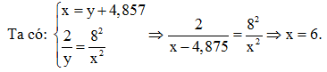 GIẢI THÍCH:     

P   

U   

ΔP   

P’     

8   

U   

8 – 6 = 2   

75%.8 = 6     

x   

U   

   

81,25%.6 = 4,875

Chọn A.