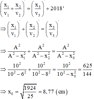 + Xét đạo hàm sau:

+ Xét biểu thức: 

+ Lấy đạo hàm hai vế và áp dụng đạo hàm (1) ta có: