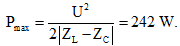 + Công suất cực đại trên mạch khi R biến thiên: