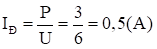 Lời giải:

Ta có:

 

a. \({R_2} = 6\Omega \)

 

\( \to I = \frac{E}{{{R_{td}} + r}} = \frac{{12}}{{1 + 9}} = 1,2(A)\)

Có: 

   \( \to {U_V} = 4,8(V)\)

\({I_2} = \frac{{{U_2}}}{{{R_2}}} = \frac{{4,8}}{6} = 0,8(A)\)

Vậy đèn sáng yếu hơn bình thường.

b. Để đèn sáng bình thường thì \({I_d} = {I_{dm}} = \frac{3}{6} = 0,5A\)

\({U_d} = {U_{dm}} = 6V = {U_2} = {U_{CB}} = {U_{2d}};{U_{AC}} = {U_1}\)

Ta có:\({U_{AB}} = {U_{AC}} + {U_{CB}}\)\( \Leftrightarrow E - I.r = {U_1} + {U_{2d}}\)\( \Leftrightarrow E - I.r = {I_1}.{R_1} + 6\)\( \Leftrightarrow 12 - I = I.5 + 6\)

\( \to I = {I_1} + 1A\)

\({I_1} = {I_{2d}} = {I_2} + {I_d} \Rightarrow {I_2} = {I_1} - {I_d}\)\[ = 1 - 0,5 = 0,5A\]\[ \Rightarrow {R_2} = \frac{{{U_2}}}{{{I_2}}} = \frac{6}{{0,5}} = 12\Omega \]