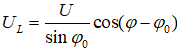 .

 

Chứng minh công thức:

+ Đặt:  

+ Gọi φ0 là độ lệch pha của u so với i khi UL = max, ta có:

+ Mặt khác: 