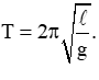 Chu kì con lắc đơn dao động bé là