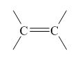 Alkene là những hydrocarbon mạch hở, trong phân tử có một liên kết đôi

Ví dụ: CH2 = CH – CH3,….