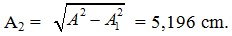 Chọn A

+  Từ đồ thị ta thấy : c hu kỳ dao động T = 0.8 s và D1 và D2 lệch pha nhau góc  π/2

+ Suy ra tần số góc của dao động  ω  = 2 π/T  = 2,5 π  rad/s và biên độ dao động tổng hợp A2 = A12 + A22

+  Với A1 = 3cm = 0,03m và A2 = 2W/mω2  (trong đó m = 200g = 0,2kg; W = 22,2mJ = 0,0222J) =>  A = 0,0595 m = 6cm