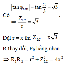 Suy ra nếu đặt

Mặt khác: