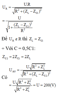 + Với C = C1:

 