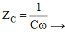 Dung kháng của tụ điện  dung kháng của tụ điện nhỏ, khi tần số của dòng điện lớn.