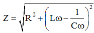 Tổng trở của mạch

= 100 Ω