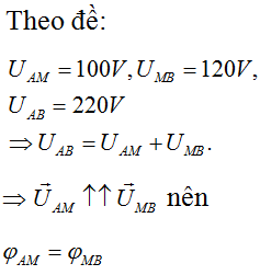 .

Hộp X là cuộn dây có điện trở thuần.