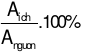 Hiệu suất của nguồn điện là

H =  = .100% =

.