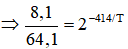 Chọn   A

T=138,7 ngày