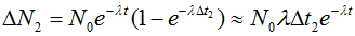   ( D t1 << T)

với t = 3h. 