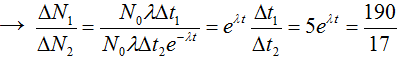   ( D t1 << T)

với t = 3h. 