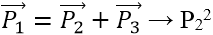 .

Động năng của proton:  K1 = K2 + K3  - ∆E = 5,48  MeV

Gọi P là động lượng của một vật; P = mv; 

P12 = 2m1K1 = 2uK1;  P22 = 2m2K2 = 12uK2 ; P32 = 2m3K3 = 8uK3